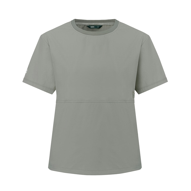 네파 여성 우븐 반소매 티셔츠