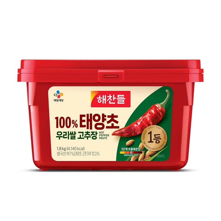 해찬들태양초고추장1.8kg x 2