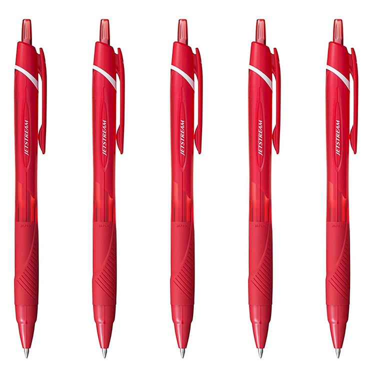 미쯔비시 제트스트림 적색 볼펜 0.7mm 10개