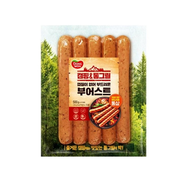 동원 캠핑통그릴부어스트 500G X 3