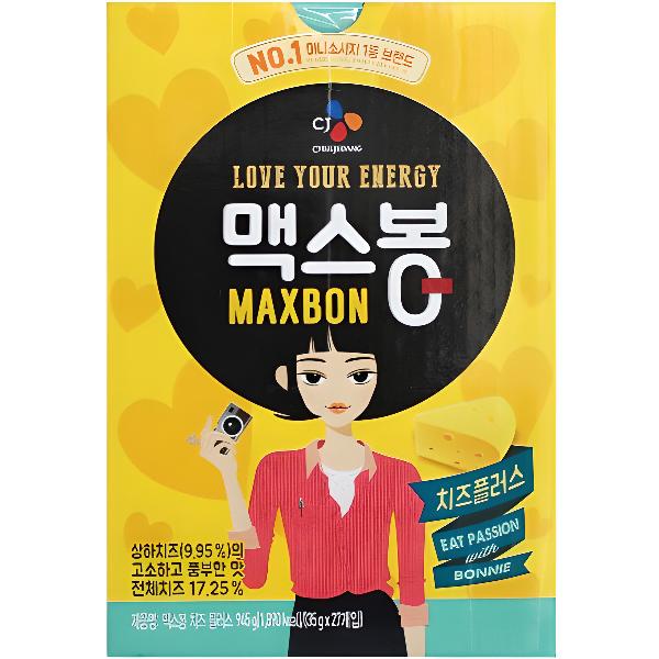 CJ 맥스봉 치즈플러스 40G X 27