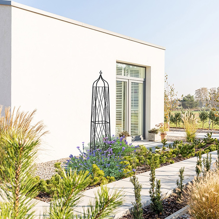 타카쇼 오벨리스크 철제 덩굴시렁 1.98m