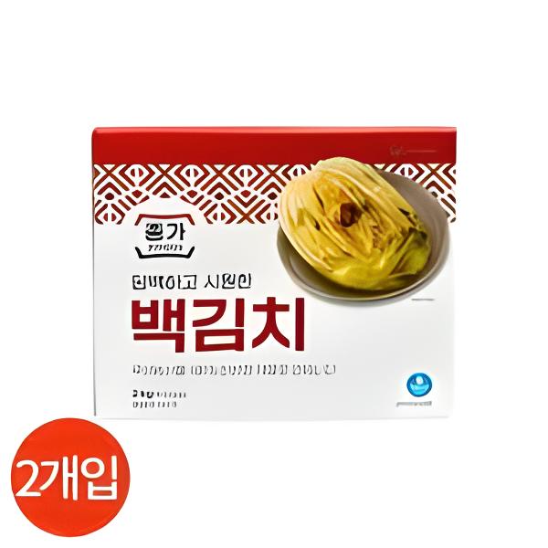 종가집 백김치 2KG