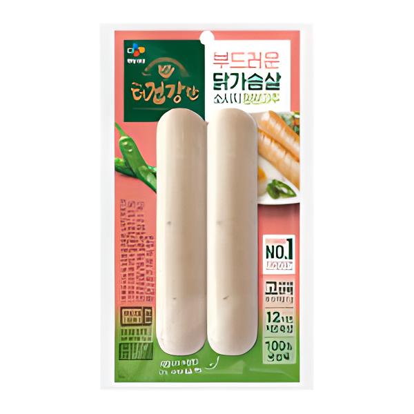 더 건강한 닭가슴살 소시지 120G X 7