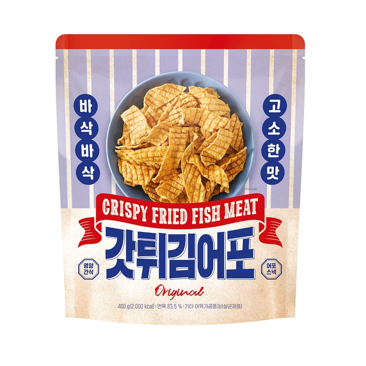갓 튀김 어포 400g