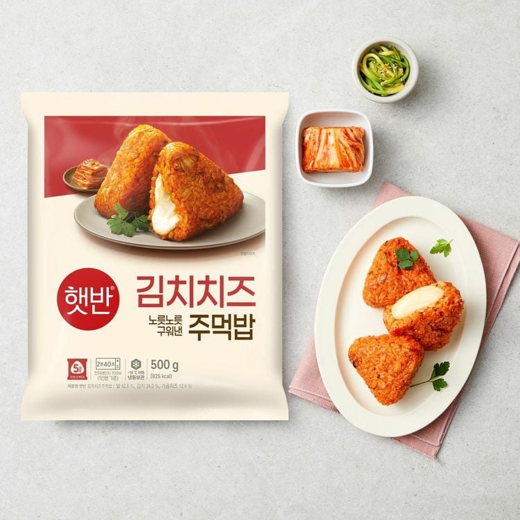 햇반 쿡반 김치치즈주먹밥 100G X 12