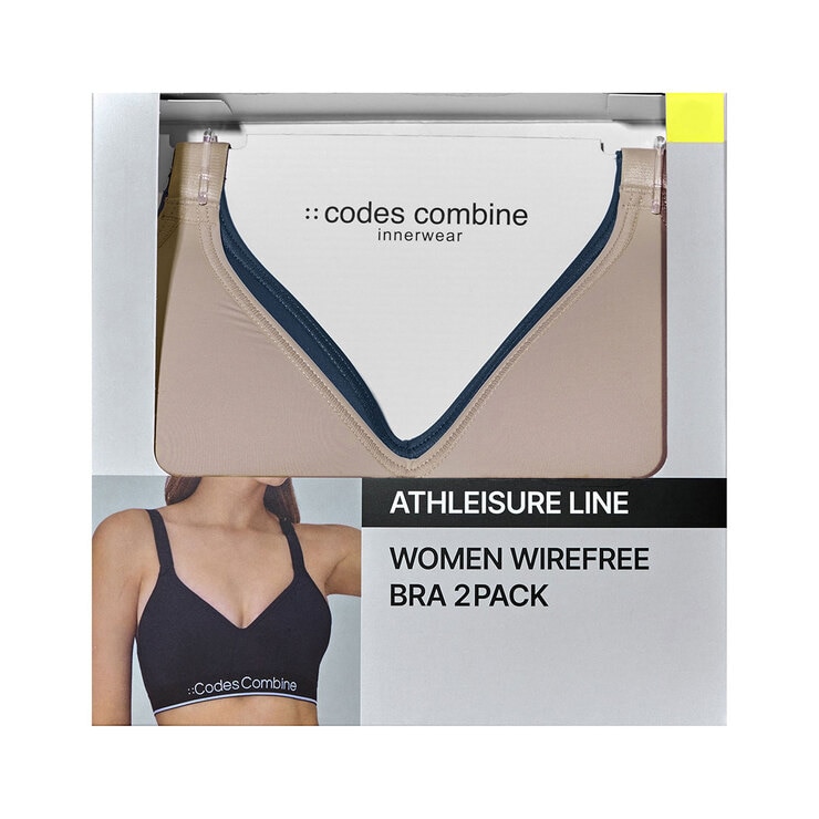코데즈 컴바인 노와이어 브라 2매