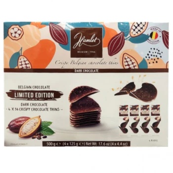 HAMLET 다크 초콜릿 틴 500G / 125G X 4PK