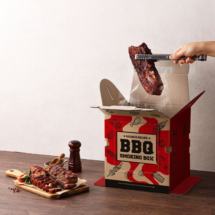 꾸버스 훈제박스 5 개