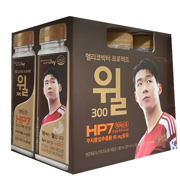 HY 에치와이 헬리코박터 프로젝트 윌 300ML X 6