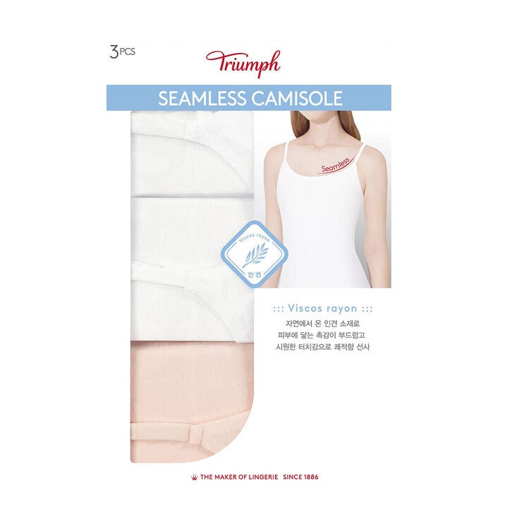 트라이엄프 여성 캐미솔 / 런닝 3매