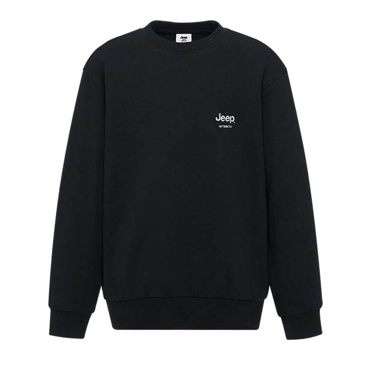 지프 키즈 베이직 로고 크루넥
