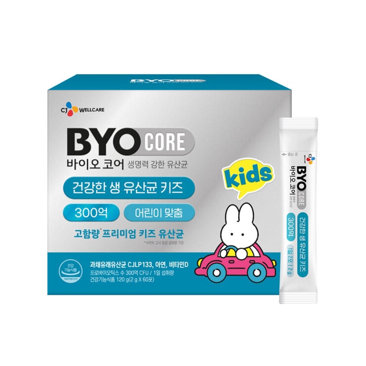 CJ바이오코어 건강한 생유산균 키즈 300억 x 60포