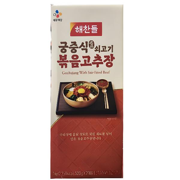 해찬들 궁중식 볶음고추장 500G X 2