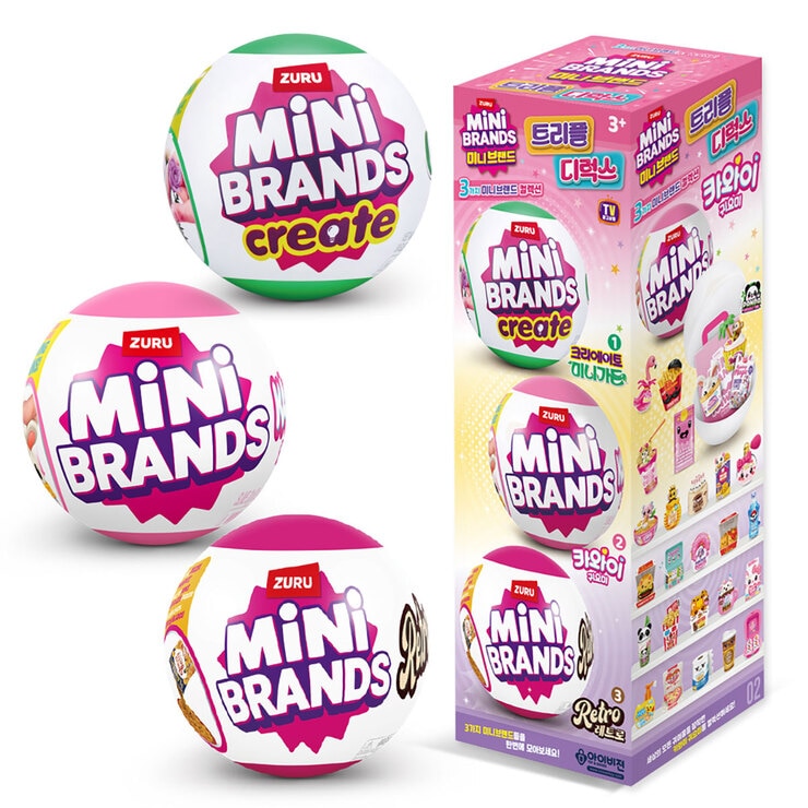 주루 미니 브랜드 트리플 디럭스 세트