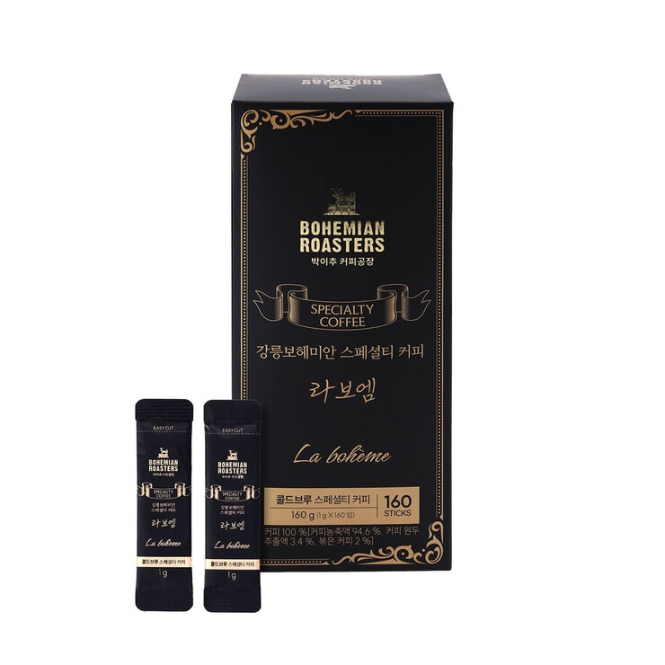 보헤미안 로스터스 박이추 스페셜티 커피스틱 1g x 160ct