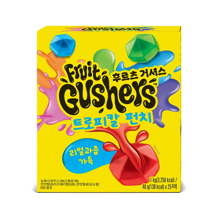 후르츠 거셔스 트로피칼 펀치 1,000g / 40g x 25