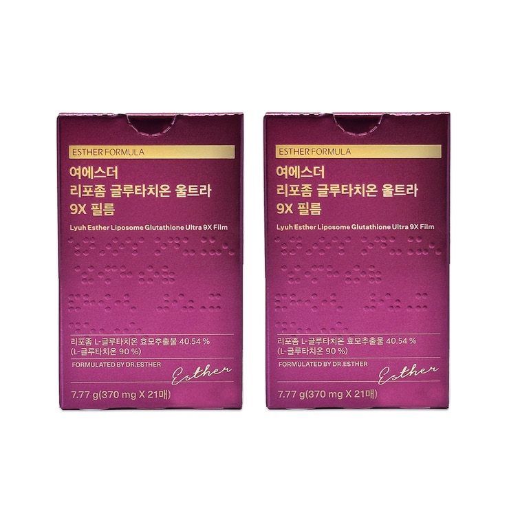 여에스더 글루타치온 9X 370mg x 42매