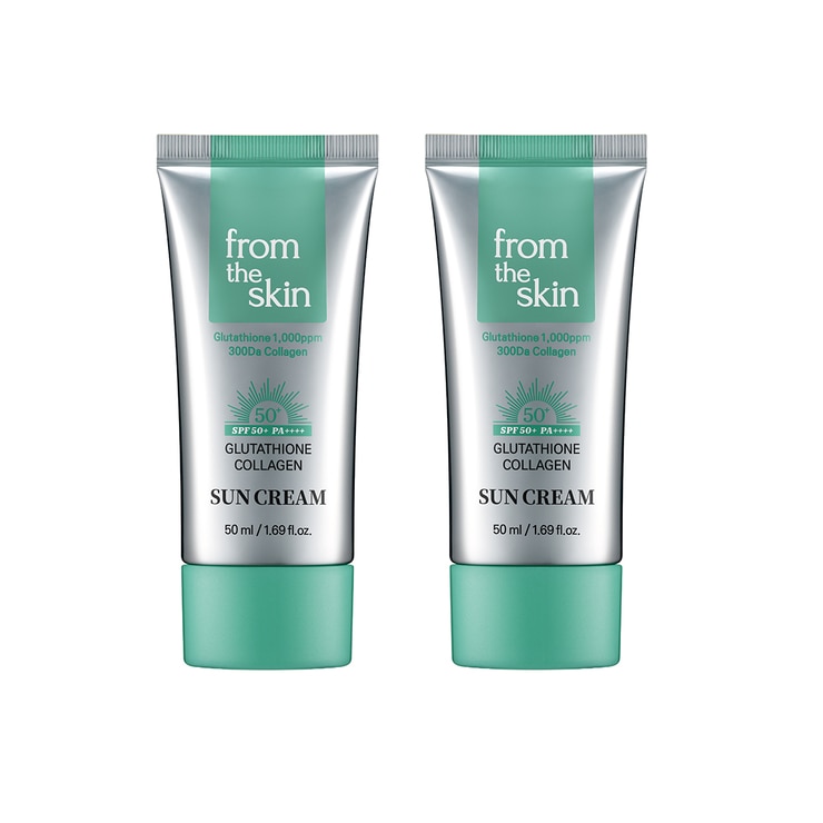 프롬더스킨 글루타치온 콜라겐 선 크림 50ml x 2