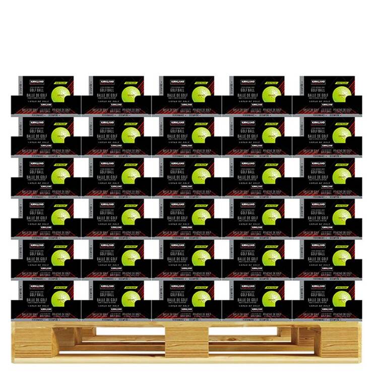 커클랜드 시그니춰 3피스 컬러골프공 24개 x 300