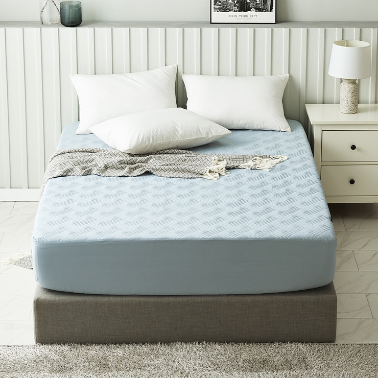 박홍근홈패션 면 방수 매트리스커버 - 퀸