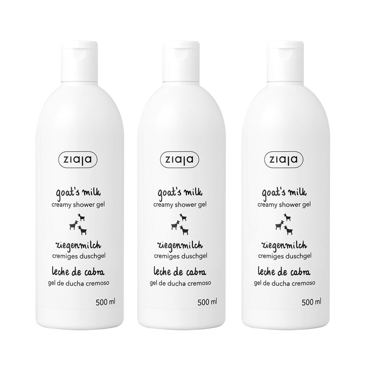 지아자 산양유 바디워시 500ml x 3