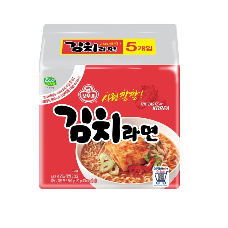 오뚜기 김치라면 120g x 40