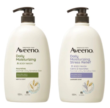 AVEENO 아비노 바디워시1000ML 라벤더, 무향