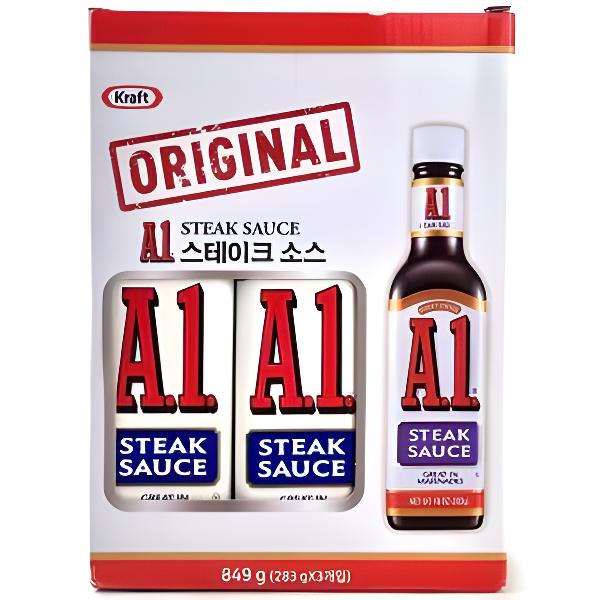 KRAFT A1스테이크소스 425GX3병