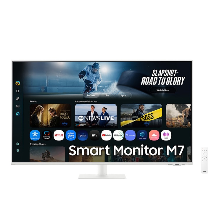 삼성 4K UHD M7 스마트 모니터 107.9cm (43) 화이트