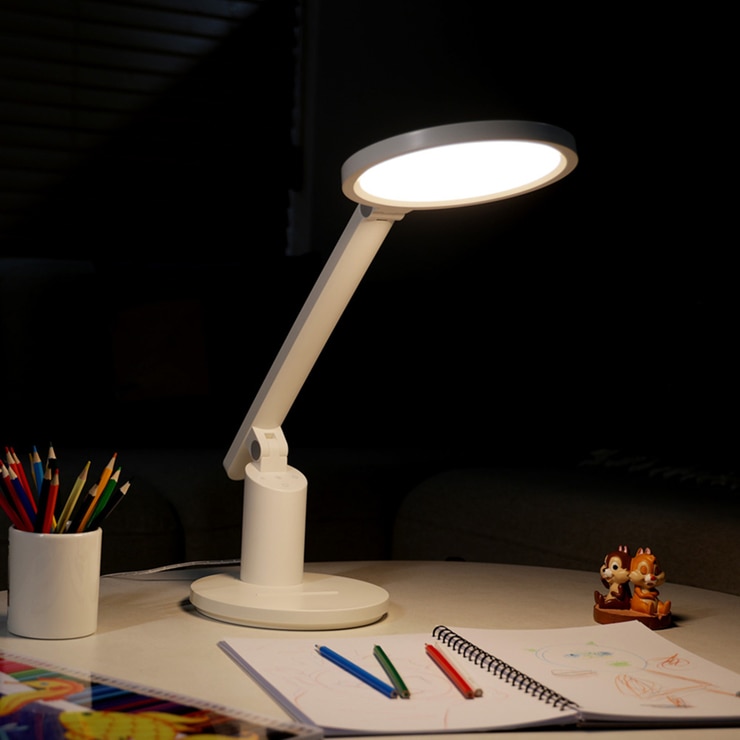 프리즘 LED 면광원 데스크 램프 PL-7200WH