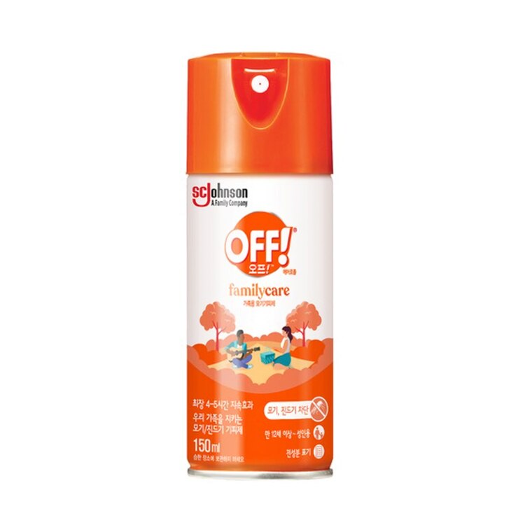 오프 에어로졸 모기/진드기 기피제 150ml x 3