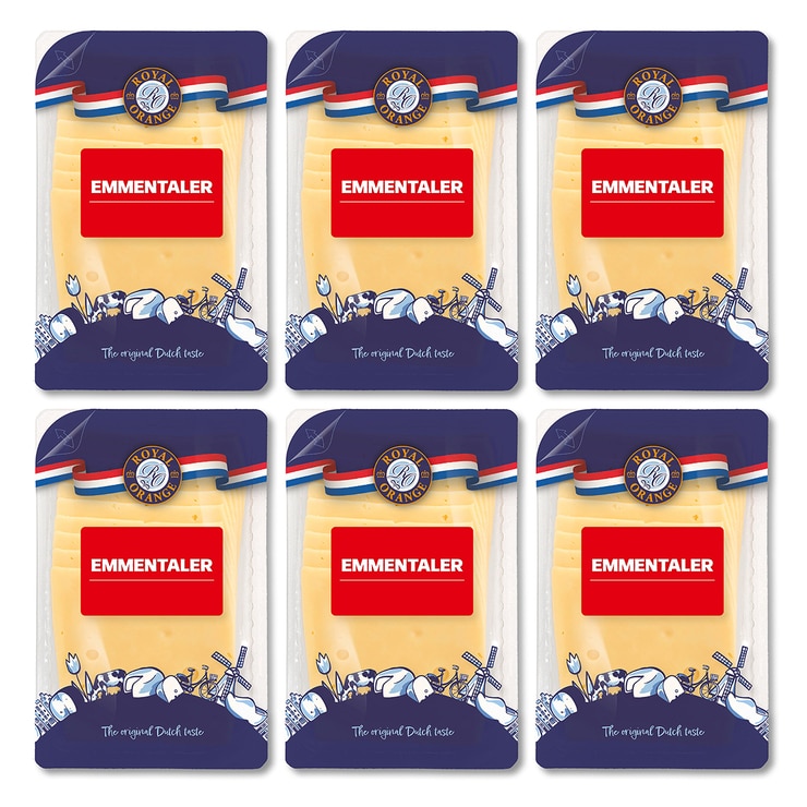 Royal Orange 에멘탈슬라이스150g x 6