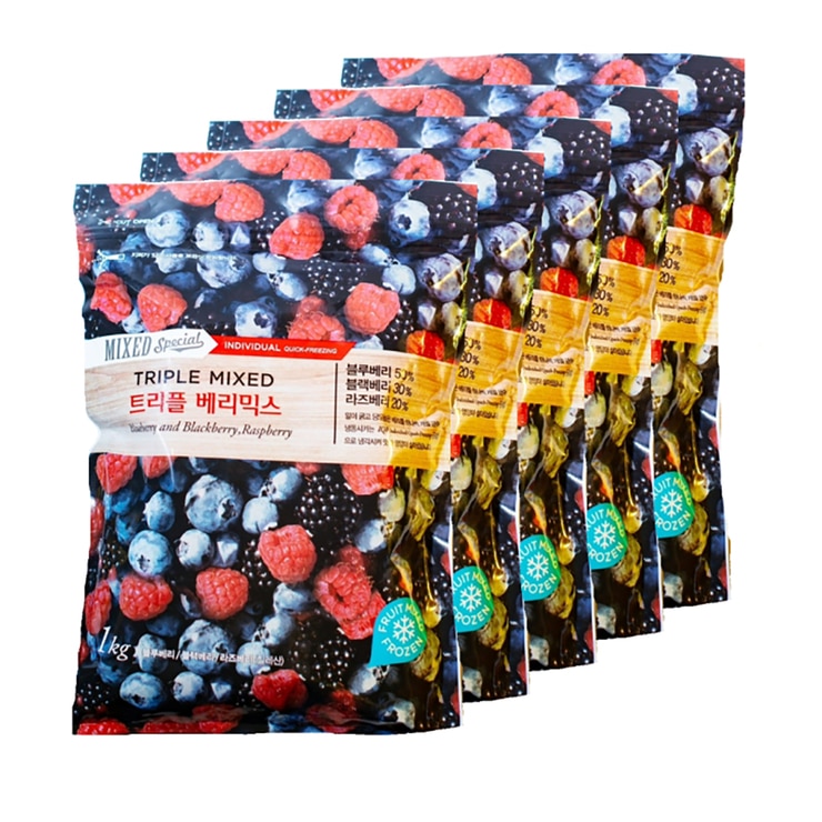 칠레 트리플 베리1kg X 5