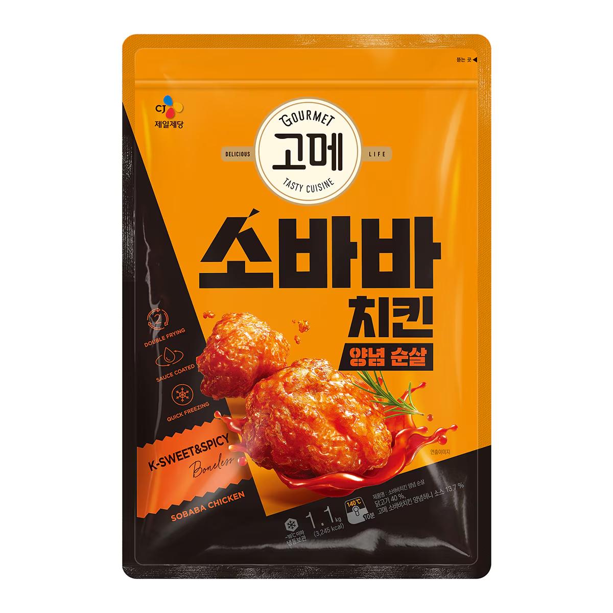고메 소바바양념순살치킨 1100G