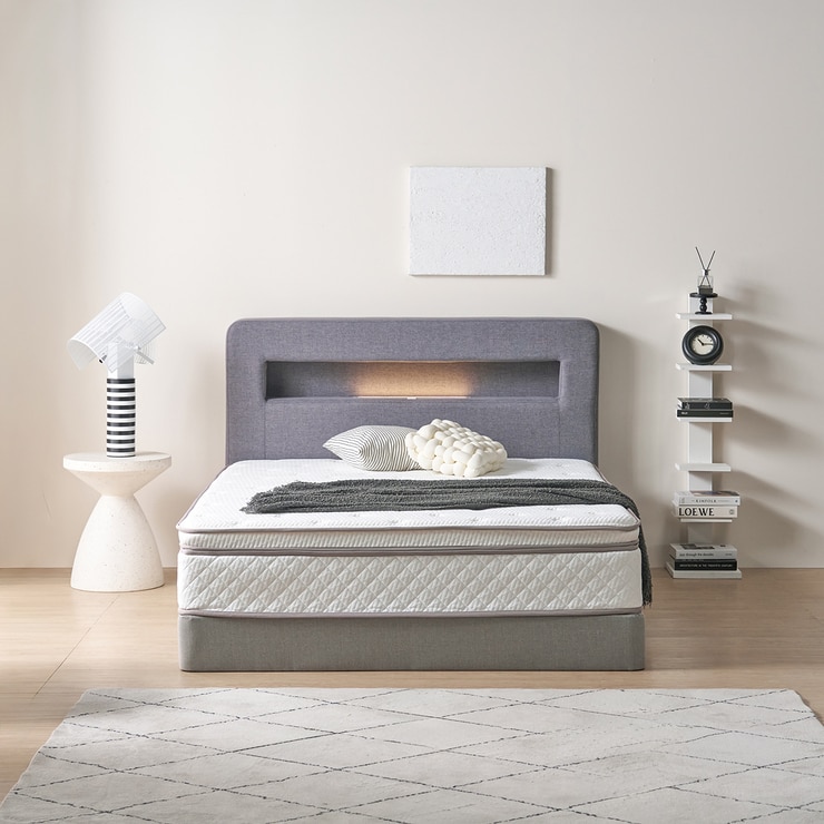 이탈리안 홈 로마 유로탑 매트리스 침대세트-킹