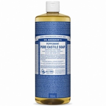 DR.BRONNERS 퓨어 캐스틸 솝 페퍼민트740ML+300ML